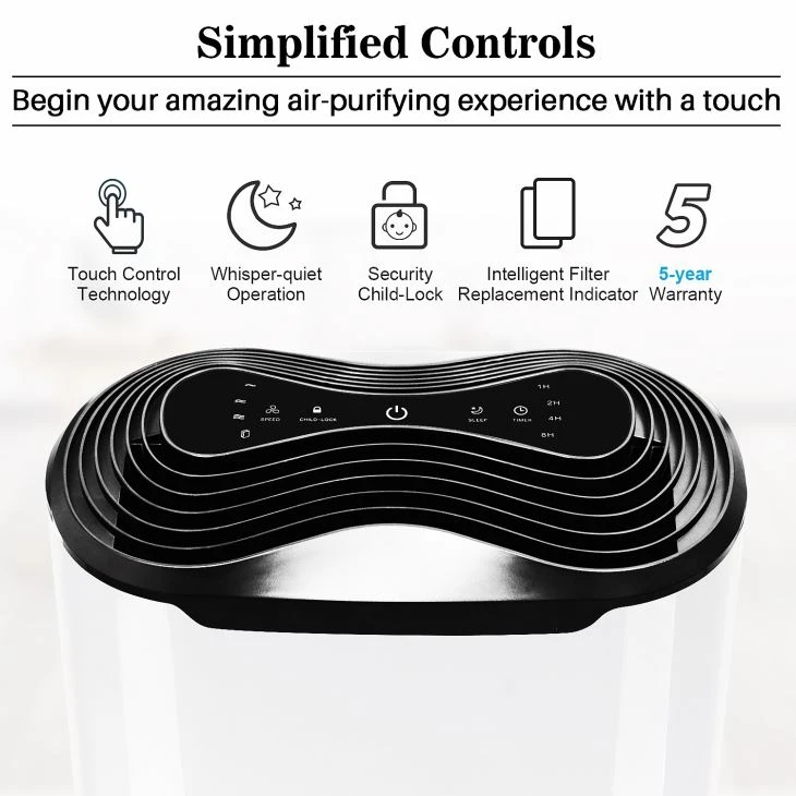 China HEPA Home Air Purifier ROHS Proved Beilian