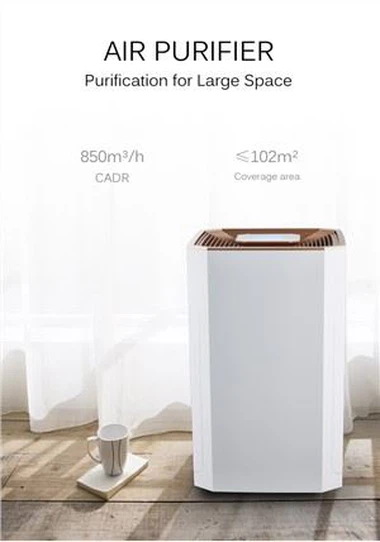 Otthoni használatú légtisztító HEPA-val és szénnel