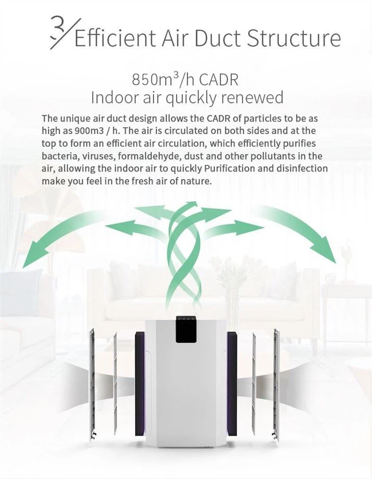 BKJ-80A Home Air Purifier For Health Purpose