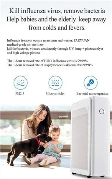 BKJ-60C China Air Purifier Filter Indicator Smart