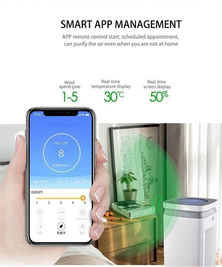 BKJ-90 China OEM Room Air Purifier For Sale